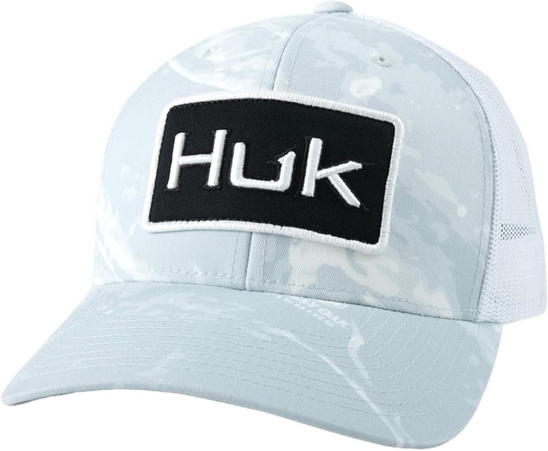 HUK Store Mens Trucker Hat, Anti-Glare Snapback Fishing Hat for Men - Image 1